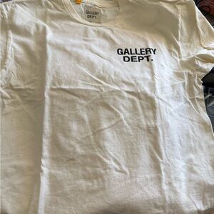 Gallery Dept White Short Sleeve Tee